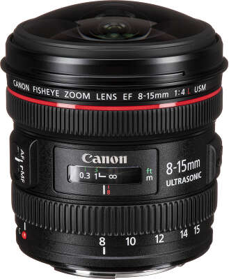 Объектив Canon EF 8-15 мм f/4.0L Fish-eye USM