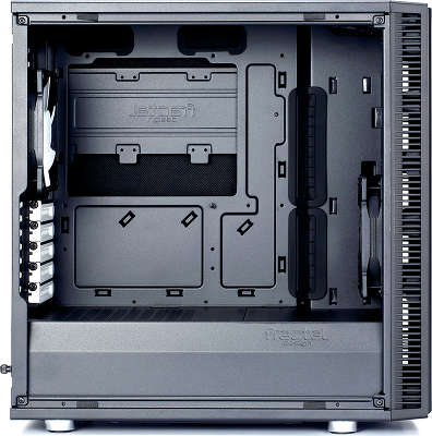 Корпус Fractal Design Define Mini C черный без БП mATX