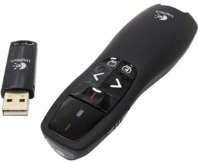 910-001356/910-004252  Logitech Wireless Presenter R400, RTL