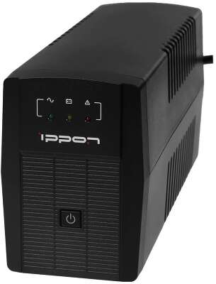 ИБП IPPON Back Basic 650 black (линейно-интерактивный, 650VA, 360W, 3xC13, USB) (337477)