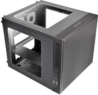 Корпус Thermaltake Case Suppressor F1, window, Black, w/o PSU, mITX