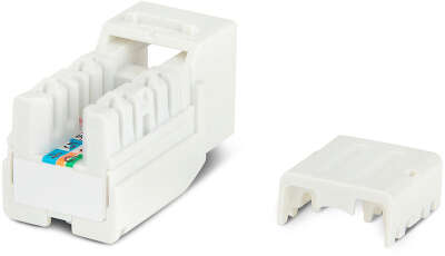 Модуль Hyperline KJNE-8P8C-C5E-90-WH информ. KeystoneRJ45 кат.5E UTP бел. (упак.:1шт)