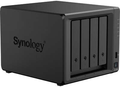 Платформа СХД Synology DS925+ 4 Bay (Max.9) 2xM.2 2xGLAN 4GB (Max.32GB) DDR4 2xUSB