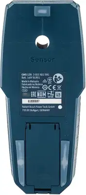 Детектор металла Bosch GMS 120 Professional синий/черный (0601081000)