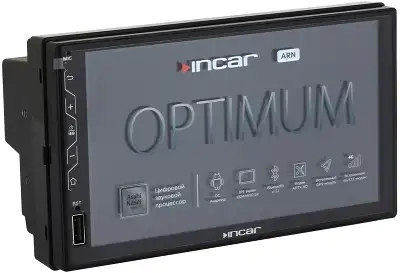 Автомагнитола Incar ARN-7703-4 2DIN 4x50Вт v5.1 USB 2.0 4Mb DSP 7" WiFi 4G 4
