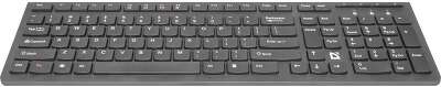Клавиатура беспроводная DEFENDER UltraMate SM-535 black (USB, 108 клавиши) (45535)