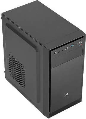 Корпус AeroCool CS-104-S-BK-v1, черный, mATX, Без БП (ACCS-PC12014.11)