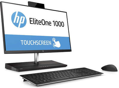 Моноблок HP EliteOne 1000 G1 AiO 23.8" FHD i7-7700/16/1000/256 SSD/WF/BT/Cam/Kb+Mouse/W10Pro,черный (2UQ57EA)