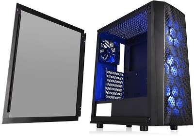 Корпус Thermaltake Versa J24 TG RGB, черный, ATX, Без БП (CA-1L7-00M1WN-01)