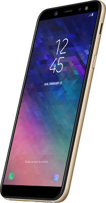 Смартфон Samsung SM-A600F Galaxy A6 2018 Dual Sim LTE, золотой (SM-A600FZDNSER)