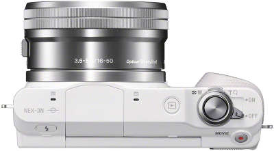 Цифровая фотокамера Sony NEX-3NL White Kit (E16-50 мм)