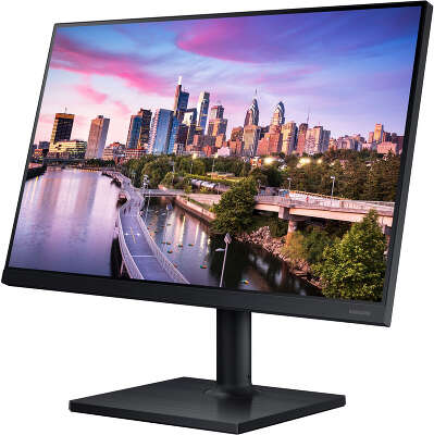 Монитор Samsung 24" F24T450GY черный IPS LED 16:10 DVI HDMI M/M матовая HAS Piv 250cd 178гр/178гр 1920x1200 75Hz DP FHD USB 5.5кг