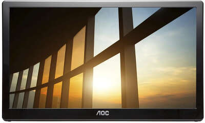 Монитор 15.6" AOC I1659FWUX IPS, FHD, USB, черный (I1659FWUX)