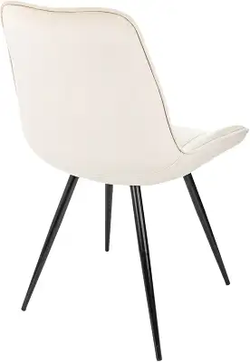 Стул для дома Бюрократ CH-K2 бежевый Holland 06 металл черный на ножках (CH-K2_1/HL07)