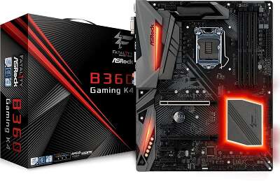 Материнская плата ATX LGA1151v2 ASRock Fatal1ty B360 Gaming K4