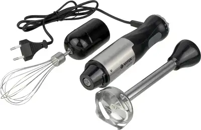 Блендер погружной Vitek VT-3425 1000Вт черный/серебристый
