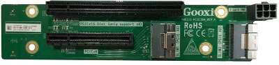 Адаптер Gooxi Support 2* PCIe 3.0x8 (1*x16 SLOT+1* x8 SLOT), Riser4