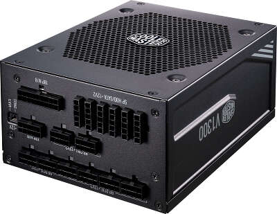 Блок питания Cooler Master ATX 1300W V1300 80+ platinum 24pin APFC 140mm fan 16xSATA Cab Manag RTL
