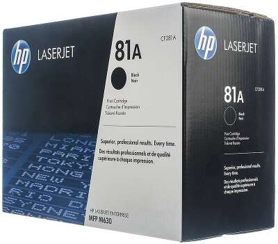 Картридж HP 81A лазерный (10500 стр)
