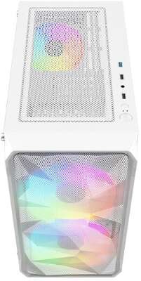 Корпус PowerCase Mistral Micro A3W ARGB, белый, mATX, без БП (CMMAW-A3)