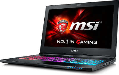 Ноутбук MSI GS60 6QE(Ghost Pro 4K)-239RU i7 6700HQ/16Gb/1Tb/SSD256Gb/GTX 970M 3Gb/15.6"/UHD/W10/WiFi/BT/Cam