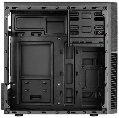 Корпус FORMULA (AEROCOOL) MiniTower CS-105 черный (mATX, без БП, USB2.0+USB3.0, 1x120mm) (CS-105 (F))