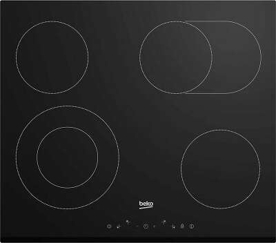 Варочная поверхность Beko BHC6440KBEB черный