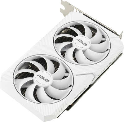 Видеокарта ASUS NVIDIA nVidia GeForce RTX 3060 DUAL-RTX3060-O8G-WHITE 8Gb DDR6 PCI-E HDMI, 3DP