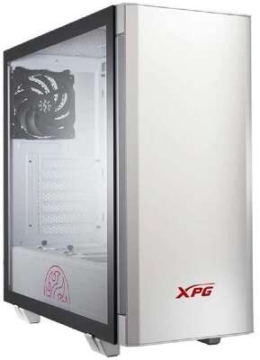 XPG INVADER WHITE (INVADER-WHCWW) (Midi-Tower, белый, TG, 120mm fan*2)