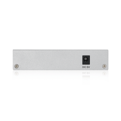 Коммутатор Smart L2 коммутатор Zyxel GS1200-5, 5xGE, настольный, бесшумный, с поддержкой VLAN, IGMP, QoS и Link Aggregation