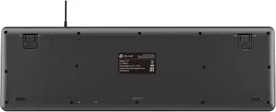 Клавиатура Оклик K175 черный USB Multimedia кабель 1.8м