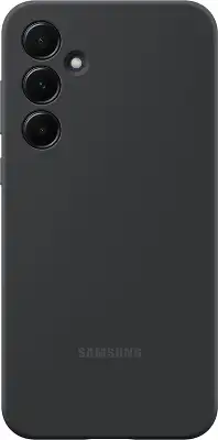 Чехол (клип-кейс) Samsung для Samsung Galaxy A55 Silicone Case A55 черный (EF-PA556TBEGRU)