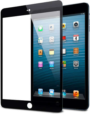 Защитное стекло SGP Oleophobic Coated Tempered Glass "GLAS.t" для iPad mini 1/2/3, Black [SGP10125]