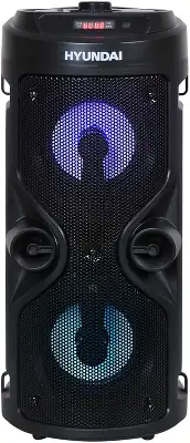 Минисистема Hyundai H-MC150 черный 50Вт FM USB BT SD/MMC