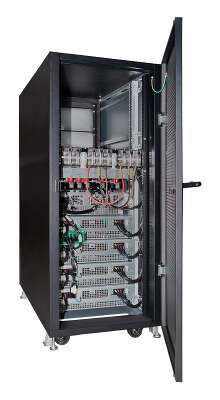 ИБП Powercom ONL-M-20PM, 20000 В·А, 20 кВт, клеммная колодка, черный (без аккумуляторов)