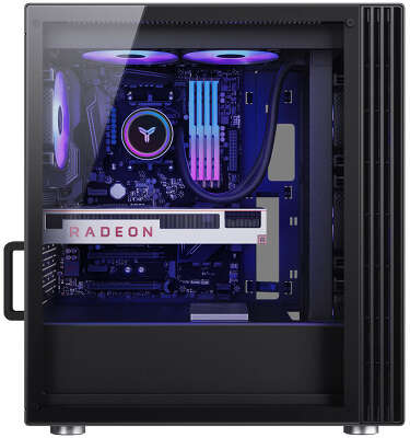 Корпус JONSBO U6, черный, ATX, Без БП (U6 Black)
