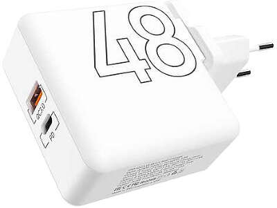 Зарядное устройство Lyambda Charger USB-C PD/USB QC3.0 48 Вт [LT48-WT]