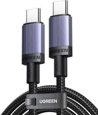 Кабель UGREEN L532 (65909) USB-C to USB-C PD Fast Charging Cable 240W Max. Длина: 3м. Цвет: серый космос