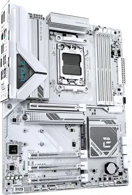 Материнская плата Gigabyte B850 EAGLE WF7 ICE SocketAM5 AMD B850 4xDDR5 ATX AC`97 8ch(7.1) 2.5Gg RAID+HDMI+DP