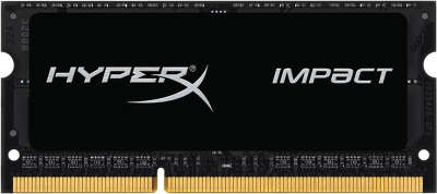 Модуль памяти SO-DIMM DDR-III 8192 Mb DDR1600 Kingston Impact Black HX316LS9IB/8 CL9 1.35V