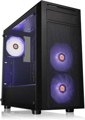 Корпус Thermaltake Versa J22 TG RGB, черный, ATX, Без БП (CA-1L5-00M1WN-01)