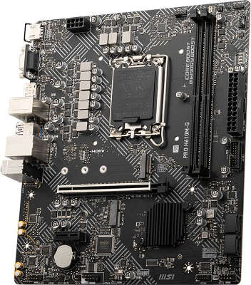 Материнская плата mATX LGA1700 MSI PRO H610M-G