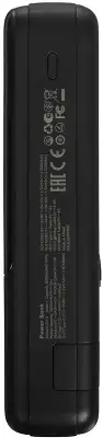 Мобильный аккумулятор Tecno Pocket L201Q 20000mAh QC3.0/PD 22.5W 3A USB-A/2xUSB-C черный (L201Q)