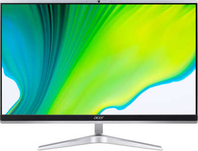 Моноблок Acer Aspire C24-1650 23.8" FHD i5-1135G7/8/1000/256 SSD/WF/BT/Cam/Kb+Mouse/Endless OS,серебристый