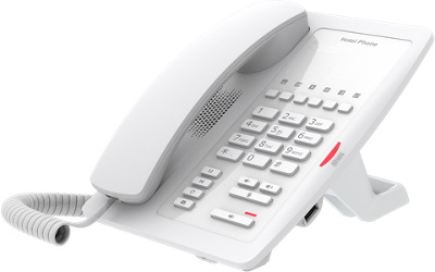 телефон Fanvil H3W, 2 SIP-акк., POE, БП в комп., 2x100 Mbps, Wi-Fi, Белый, 6 прог. клав.