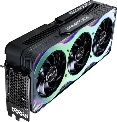 Видеокарта Palit PCI-E 5.0 PA-RTX5070Ti GAMEROCK OC NVIDIA GeForce RTX 5070TI 16Gb 256bit GDDR7 2295/28000 HDMIx1 DPx3 HDCP Ret