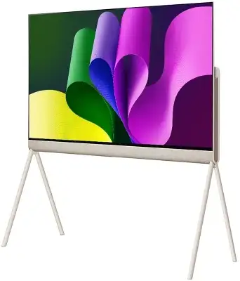 Телевизор OLED LG 55" 55LX1T6LA.ARUG Pose бежевый 4K Ultra HD 120Hz DVB-T DVB-T2 DVB-C DVB-S DVB-S2 USB WiFi Smart TV