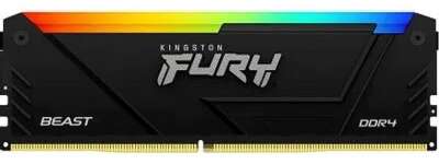 Kingston DDR4 DIMM 16GB KF432C16BB2A/16 PC4-25600, 3200MHz, CL16 Fury Beast RGB RTL