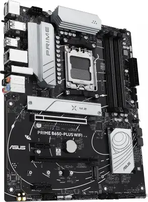 Материнская плата Asus PRIME B650-PLUS WIFI SocketAM5 AMD B650 4xDDR5 ATX AC`97 8ch(7.1) 2.5Gg RAID+HDMI+DP