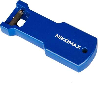Инструмент NIKOMAX для вскрытия оболочки кабеля типа Riser, алюминиевый корпус, синий